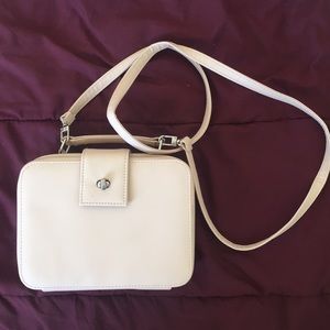 Creamy pink mini purse